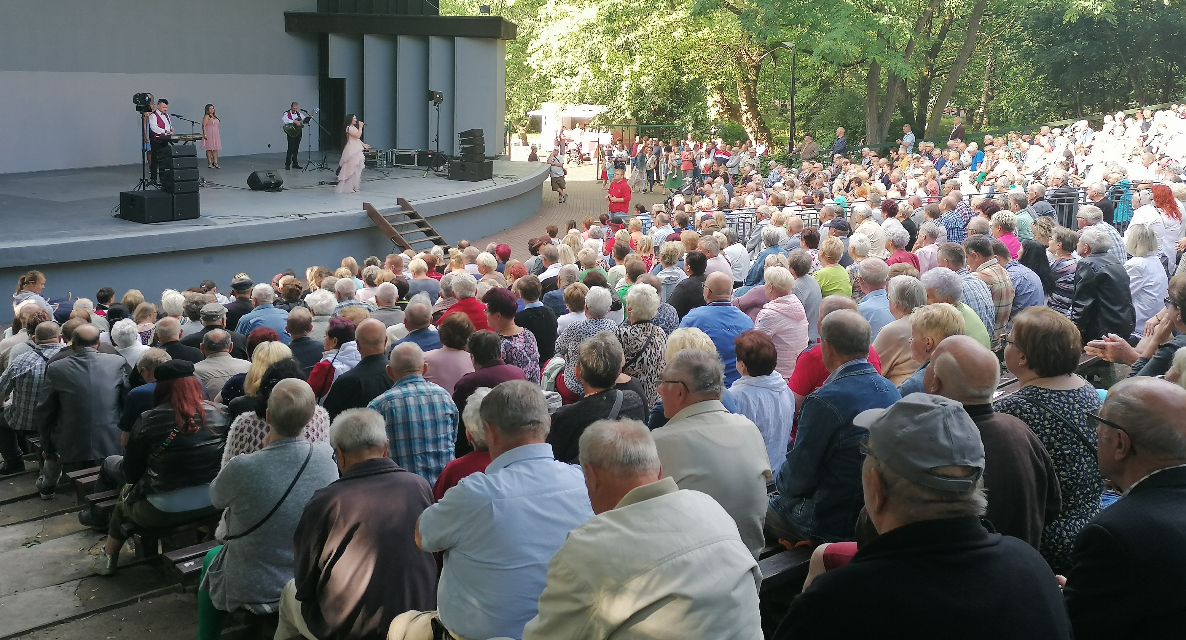 Na zdjęciu koncert w ramach cyklu Śląskich Szlagierów we Wrześni 