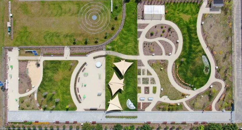 Na zdjęciu nowy park we Wrześni przy ul. Spokojnej 