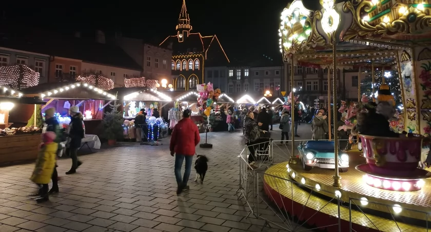 Na zdjęciu Jarmark bożonarodzeniowy we Wrześni 