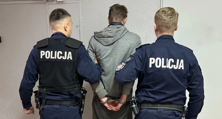 Na zdjęciu zatrzymany obywatel Estonii 