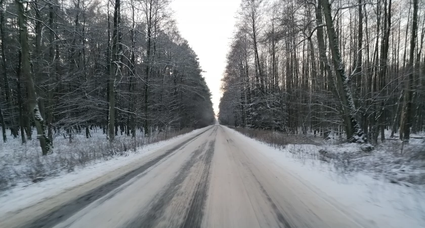 Na zdjęciu droga powiatowa Czerniejewo - Nekla. Fot. NowaWrzesnia.pl 