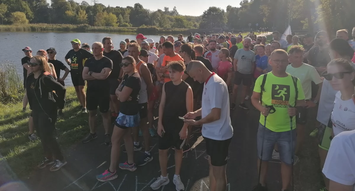 Tak wyglądał strat 1. edycji parkrun Zalew Wrzesiński! 