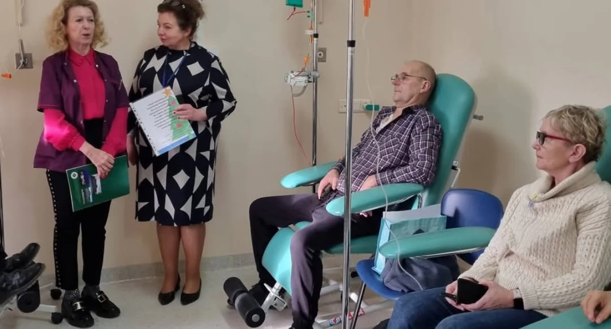 Szpital , Świąteczne spotkanie szpitalu Wrześni - zdjęcie, fotografia