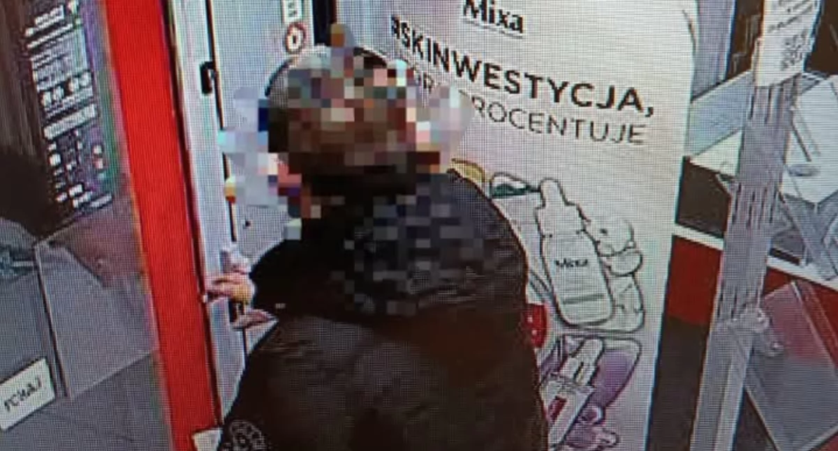 Kronika policyjna, letni złodziej złapany Okradał drogerię - zdjęcie, fotografia