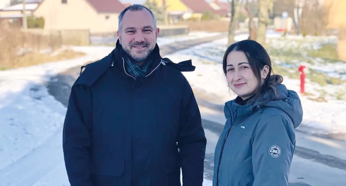 Inwestycje, Przebudowa drogi gminnej Obłaczkowie - zdjęcie, fotografia