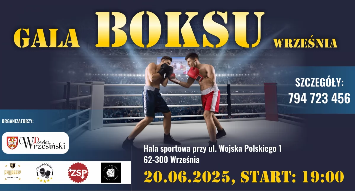 Pozostałe sporty , Wkrótce Bokserska Wrześni! - zdjęcie, fotografia