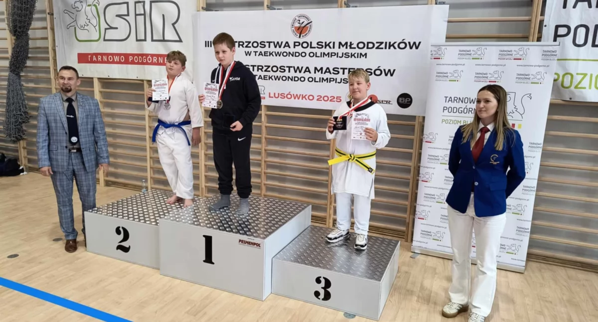 Taekwondo , Hwarang Września dwoma medalami Mistrzostw Polski - zdjęcie, fotografia