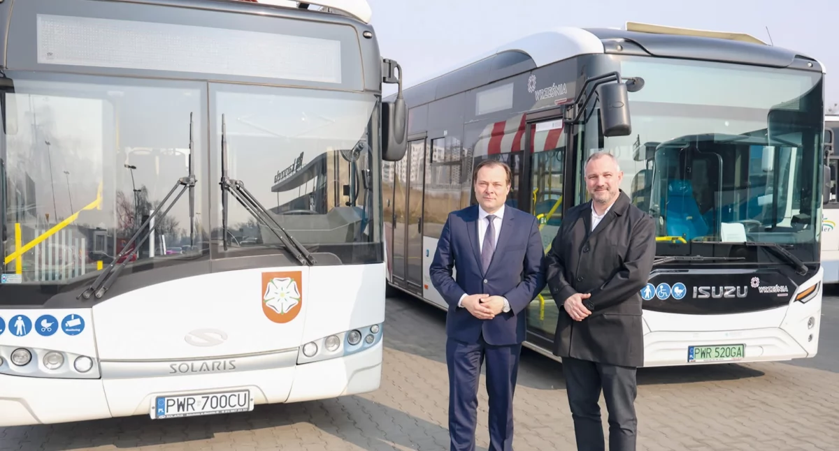 Inwestycje, Września niebawem nowym autobusem elektrycznym - zdjęcie, fotografia