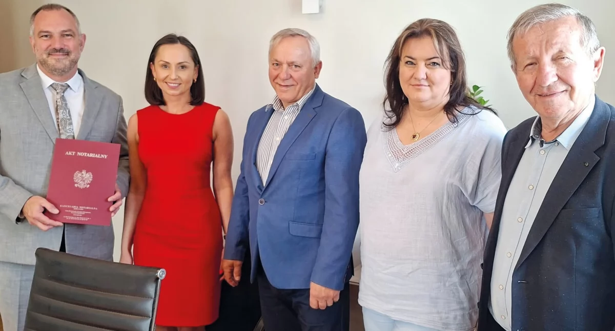 Komunikaty , Teren ulicy Matejki przekazany działkowcom - zdjęcie, fotografia