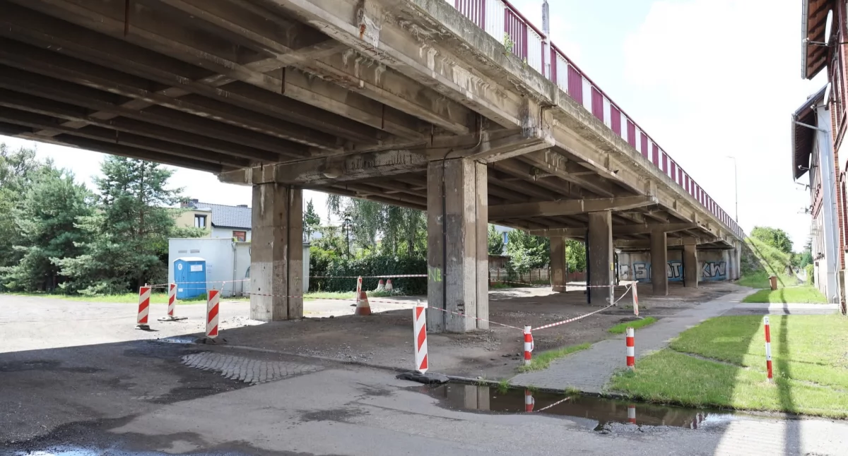 Inwestycje, remont wiaduktu ulicy Paderewskiego - zdjęcie, fotografia