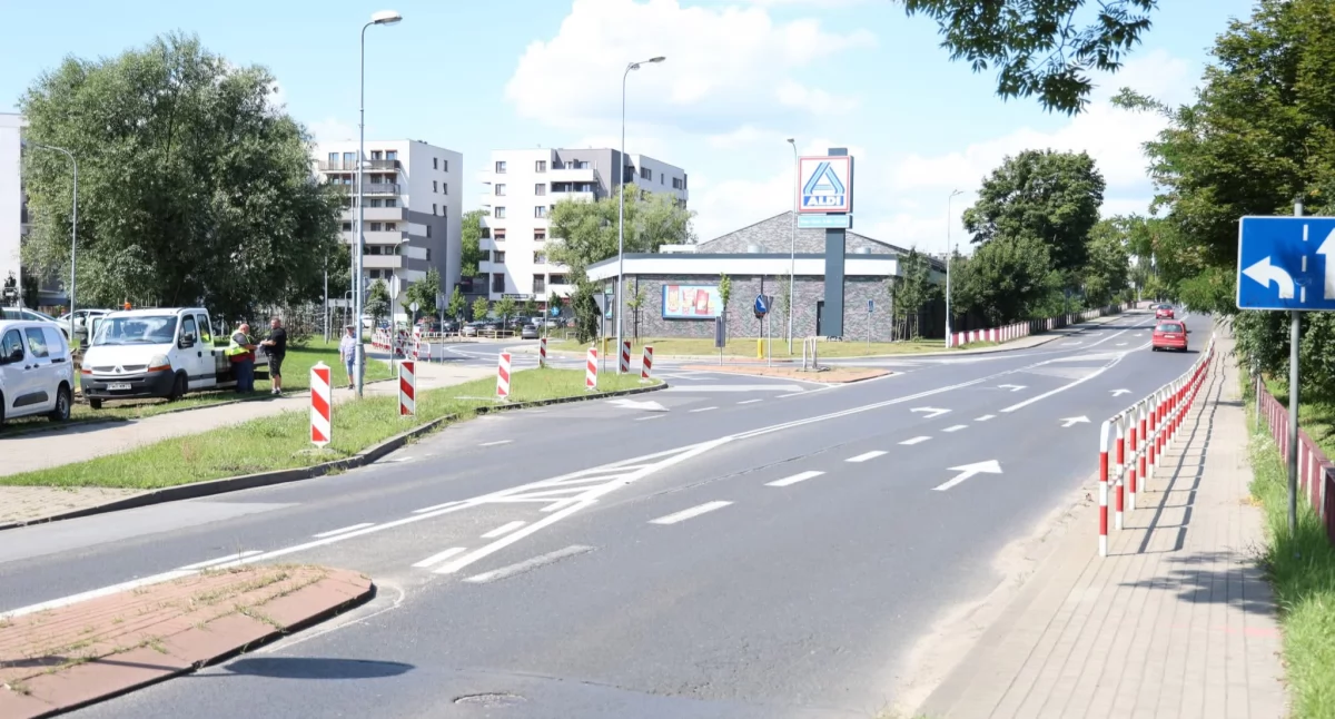 Inwestycje, Budowa ronda ulicy Paderewskiego Daszyńskiego rozpoczęta - zdjęcie, fotografia