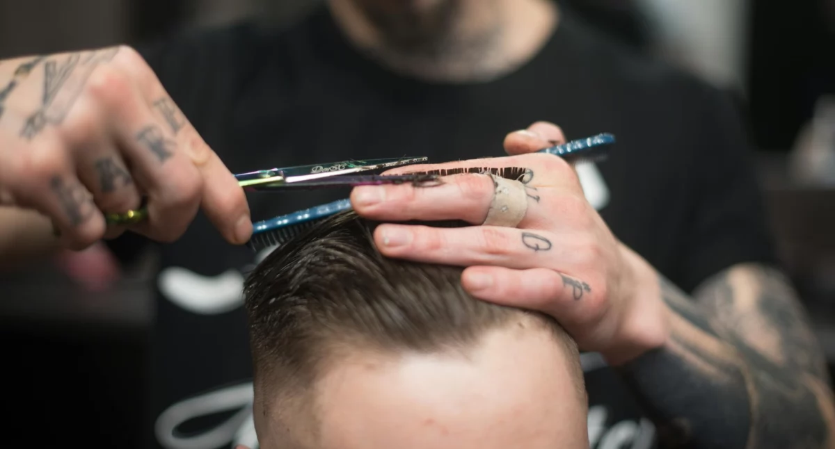 Biznes i finanse , Puder włosów męski kosmetyki stylizacji wybrać idealny produkt siebie - zdjęcie, fotografia