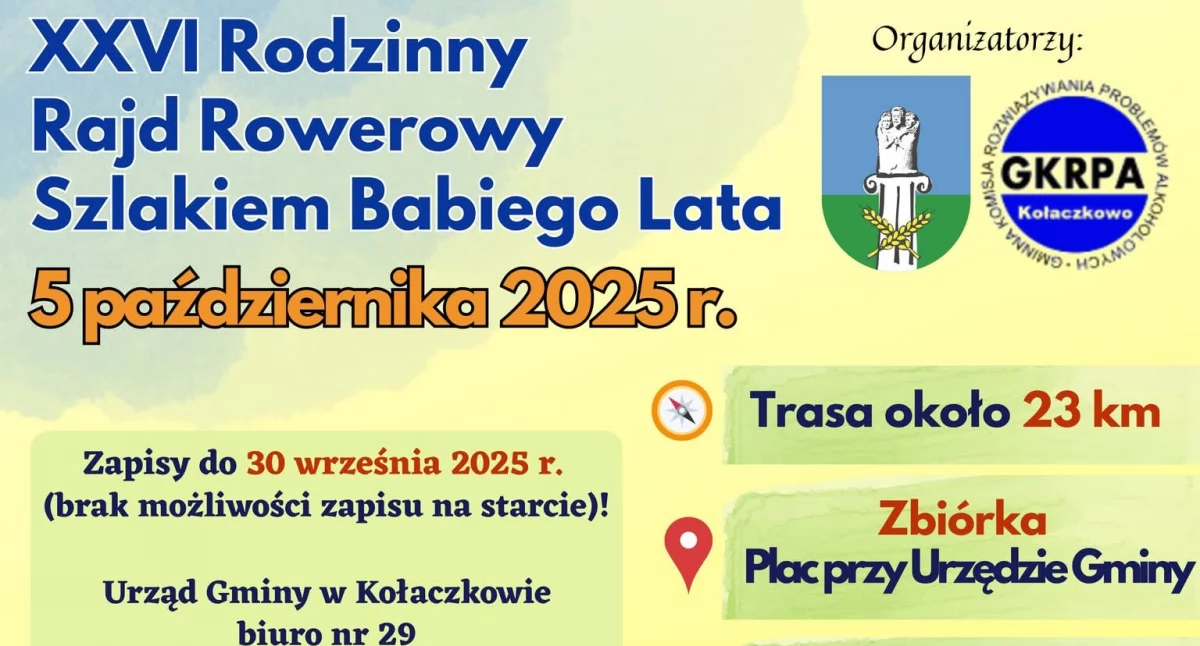 Zapowiedzi , Rodzinny Rowerowy - zdjęcie, fotografia