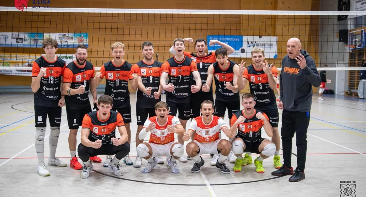Siatkówka, Wygrana Krishome Września - zdjęcie, fotografia