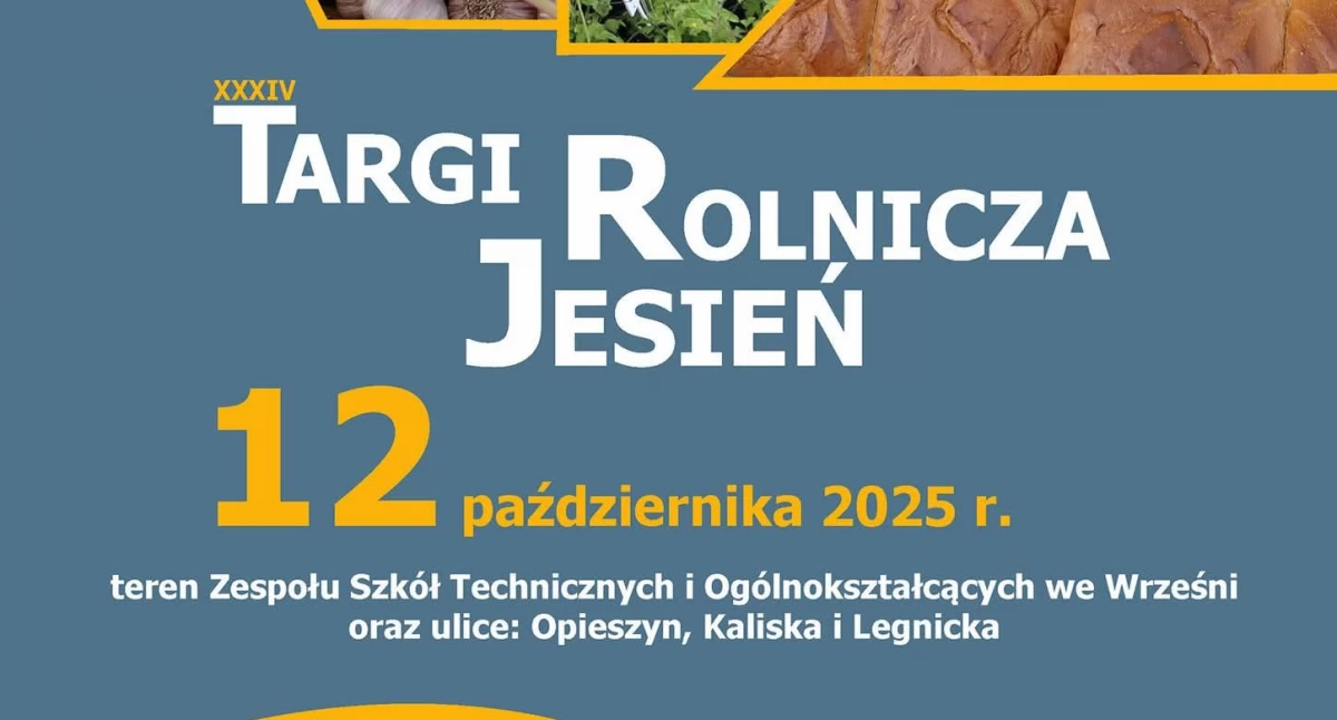 Zapowiedzi , Targi Rolnicza Jesień - zdjęcie, fotografia