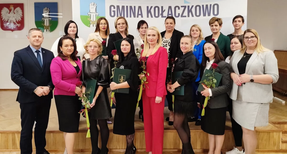 Edukacja, Uroczyste spotkanie Gminie Kołaczkowo - zdjęcie, fotografia