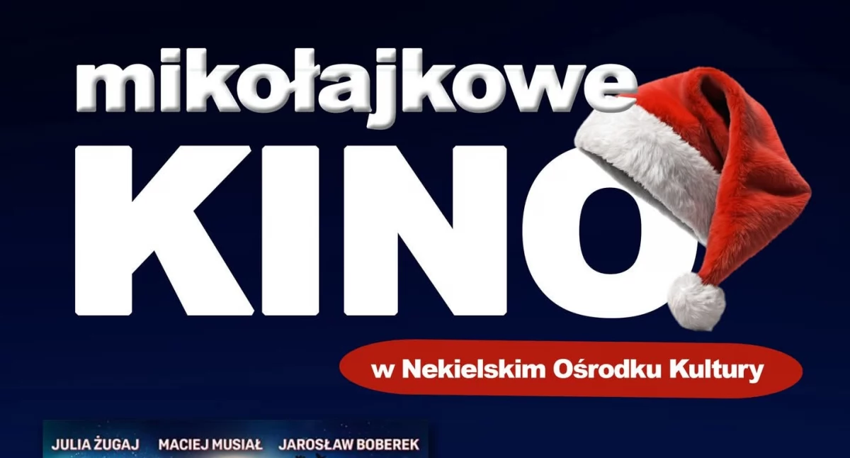 Kino , Mikołajkowe Nekielskim Ośrodku Kultury - zdjęcie, fotografia