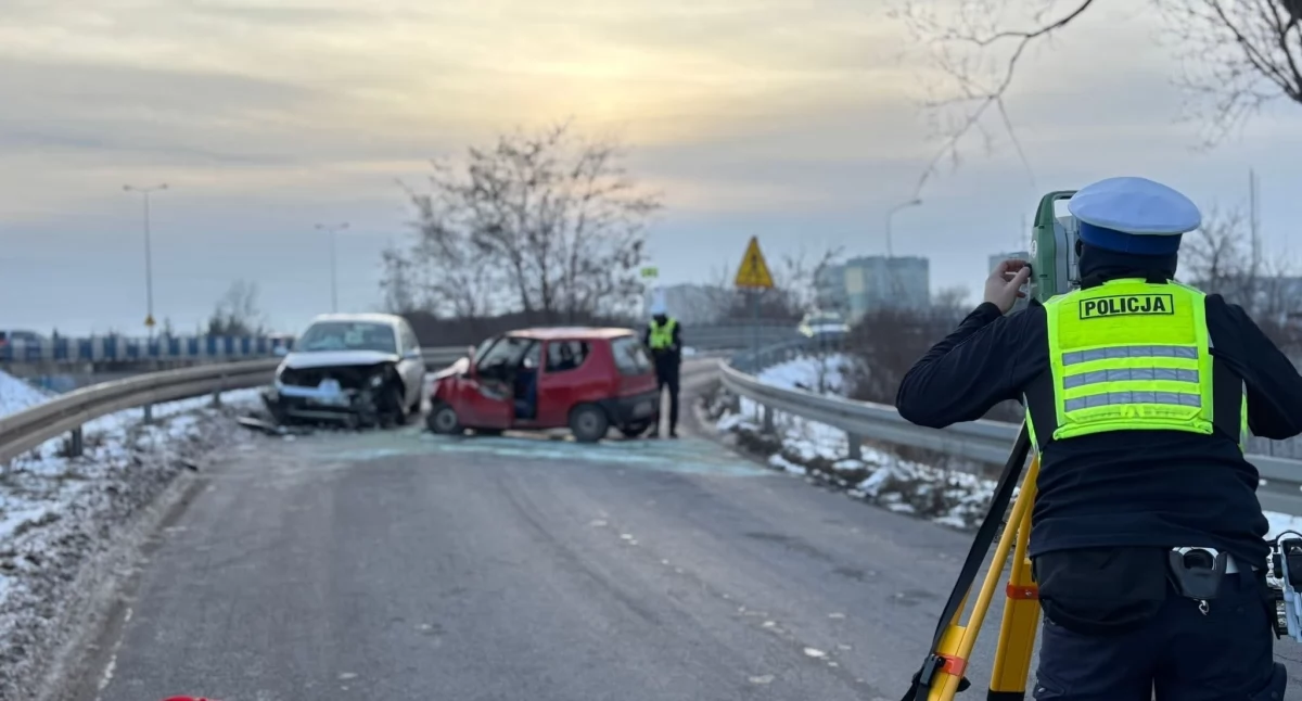 Kronika policyjna, posiadał uprawnień Spowodował wypadek - zdjęcie, fotografia