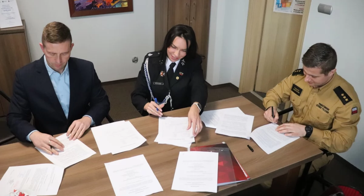 Pożary, straż pożarna, Ponowne włączenie jednostki Targowa Górka - zdjęcie, fotografia