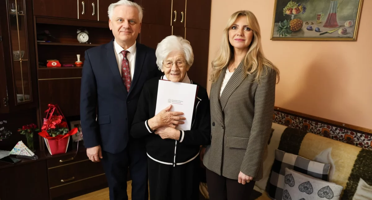 Spotkania , Setne urodziny Zofii - zdjęcie, fotografia