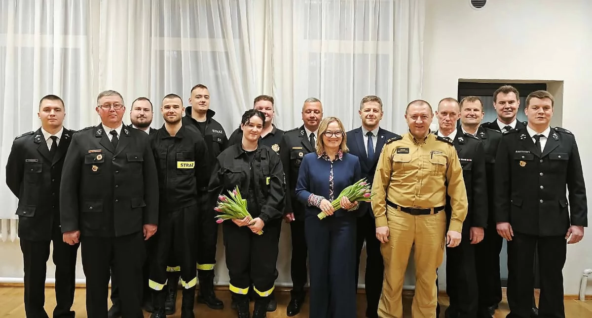 Pożary, straż pożarna, Walne Zebranie Borzykowie - zdjęcie, fotografia