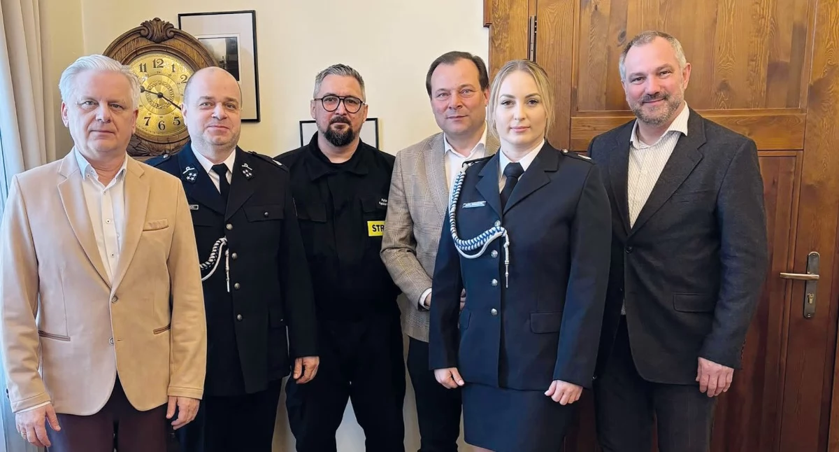 Pożary, straż pożarna, zarząd Wrześni - zdjęcie, fotografia