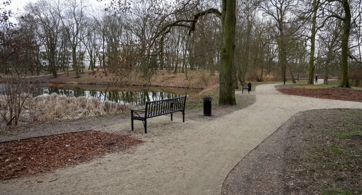 Inwestycje, odsłona wrzesińskiego parku - zdjęcie, fotografia