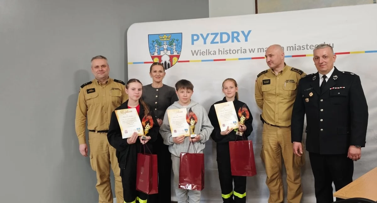 Konkursy, Eliminacje gminne Młodzież Zapobiega Pożarom - zdjęcie, fotografia