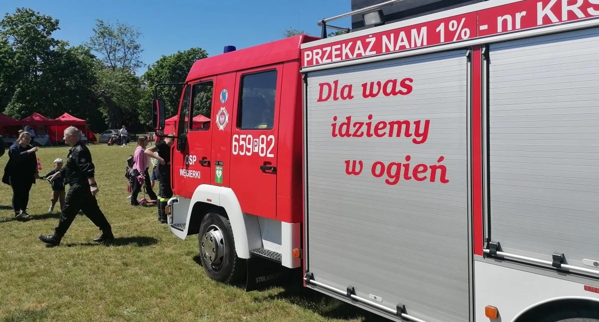 Imprezy plenerowe , Przed Powiatowy Dzień Strażaka Piknik Strażacki Wrześni - zdjęcie, fotografia