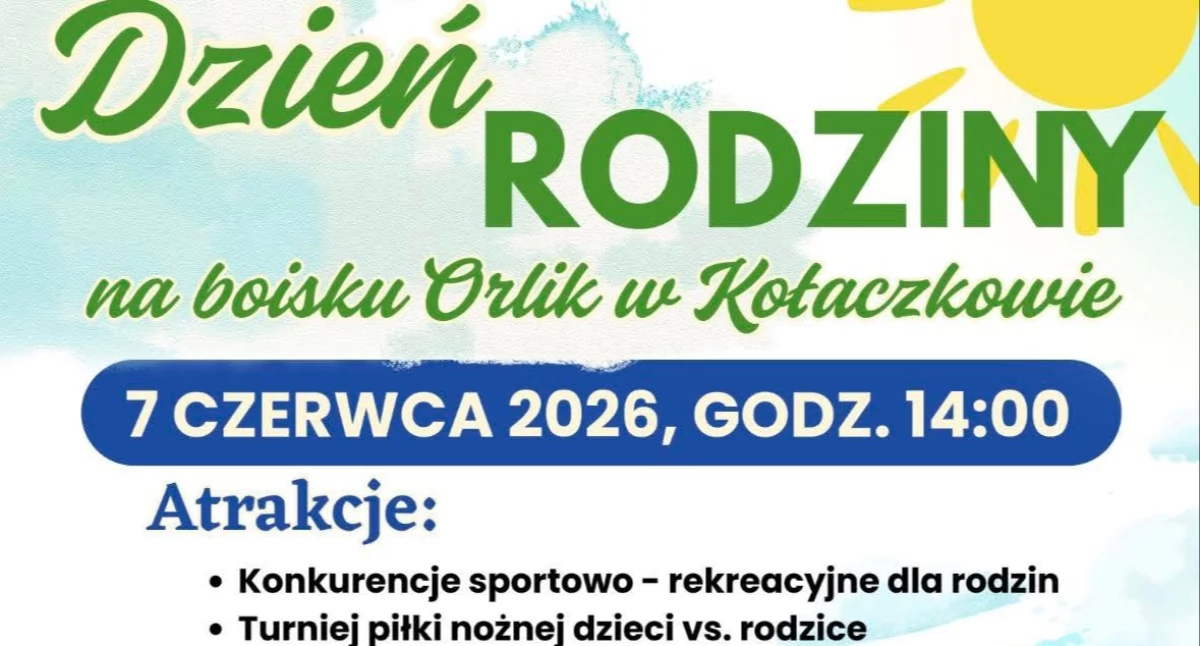 Zapowiedzi , Dzień Rodziny Gminie Kołaczkowo - zdjęcie, fotografia