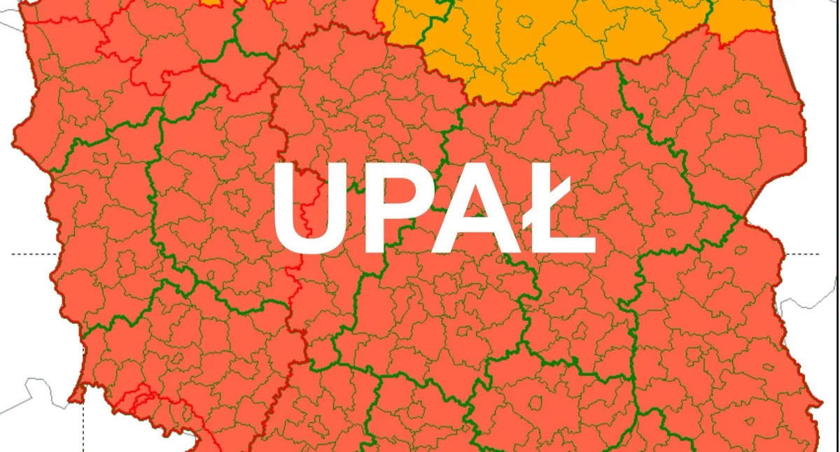 Alert pogodowy , Uwaga! Rekordowy upał powiecie wrzesińskim - zdjęcie, fotografia