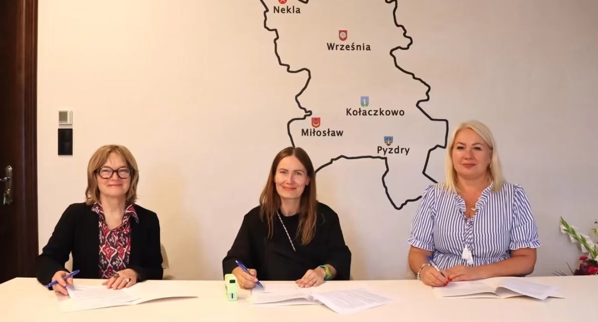 Inwestycje, Kolejna inwestycja Powiatu Wrzesińskiego - zdjęcie, fotografia