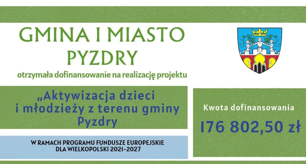 Zapowiedzi , Kolejne dofinansowanie Gminy Pyzdry - zdjęcie, fotografia