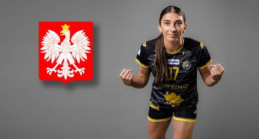 Monika Łęgowska w barwach MKS PR Urbis Gniezno 