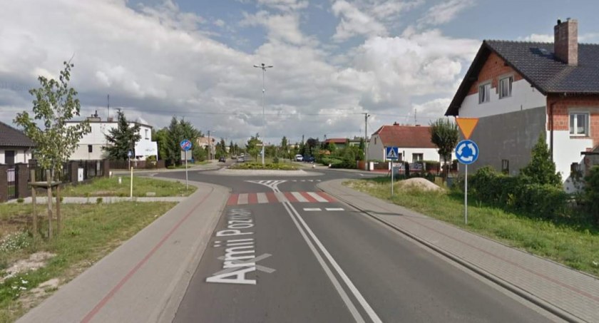 Na zdjęciu ul. Armii Poznań we Wrześni 