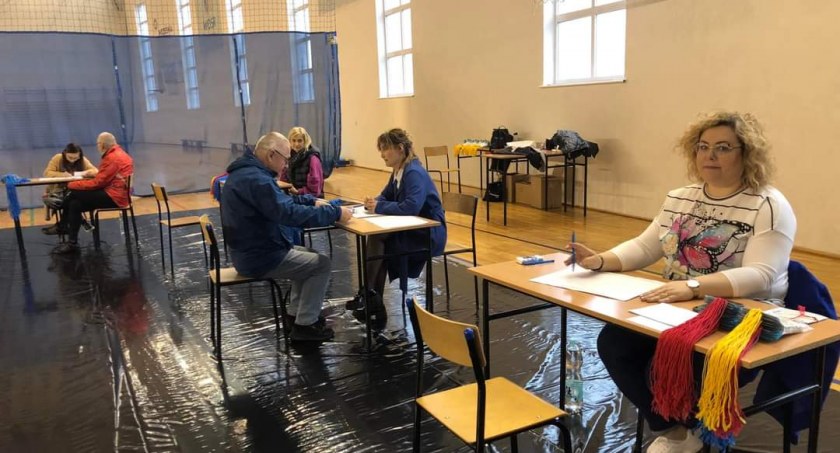 Na zdjęciu miejsce zapisów na RRR 2023 we Wrześni. Fot. UMIG we Wrześni 