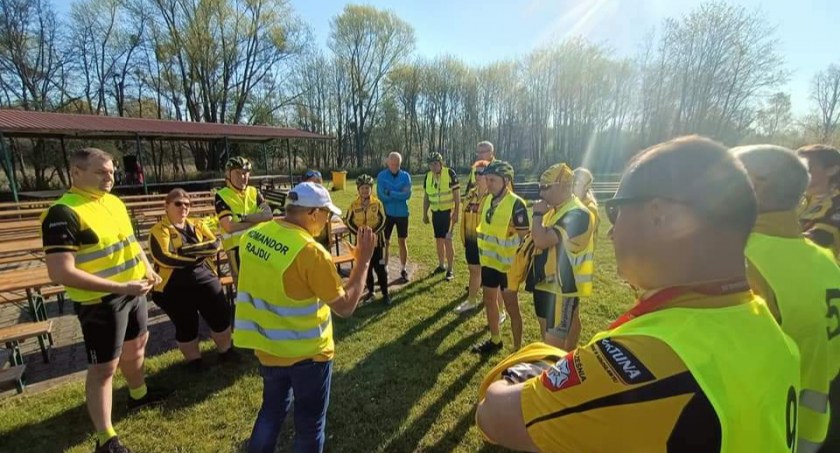 Start i meta Camping Września. Fot. Powiat Wrzesiński 