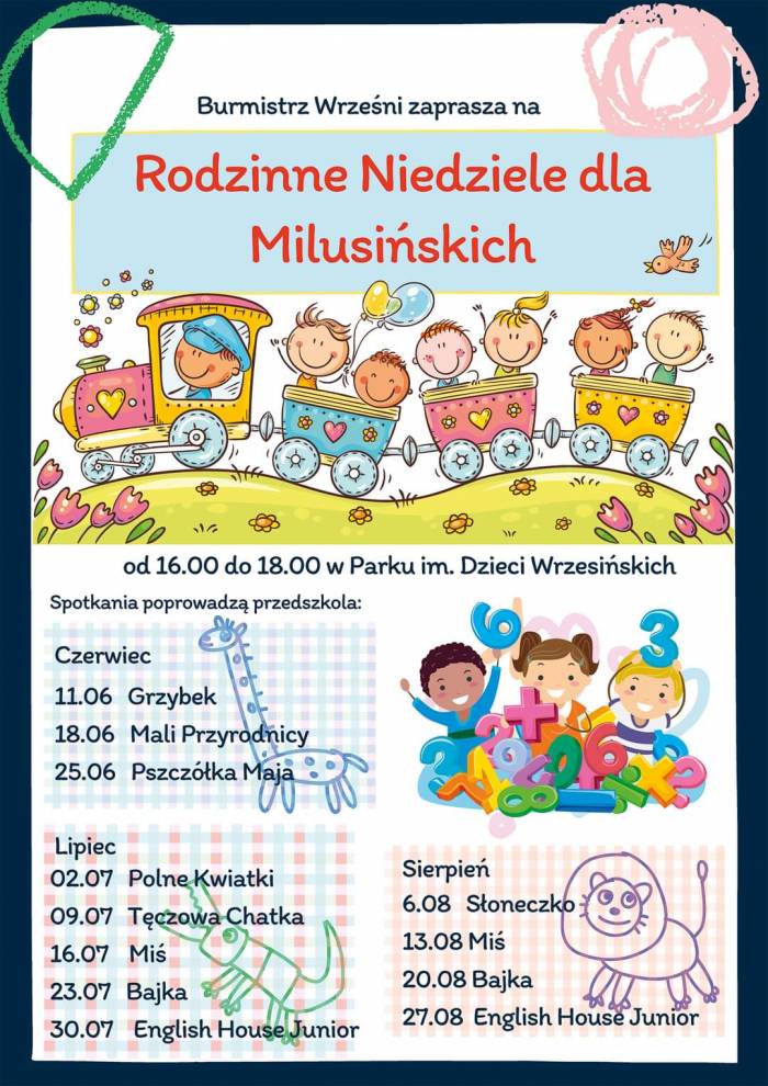 Rodzinne Niedziele dla Milusińskich we Wrześni 2023
