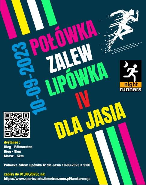 Połówka Zalew Lipówka dla Jasia 2023