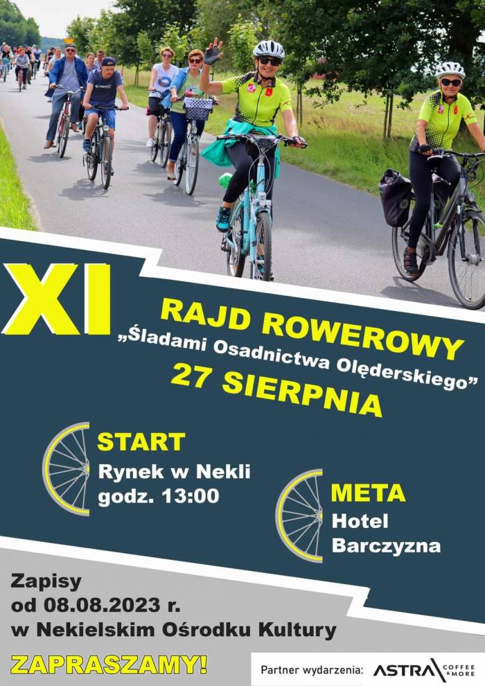 Rajd Rowerowy Śladami Osadnictwa Olęderskiego 2023