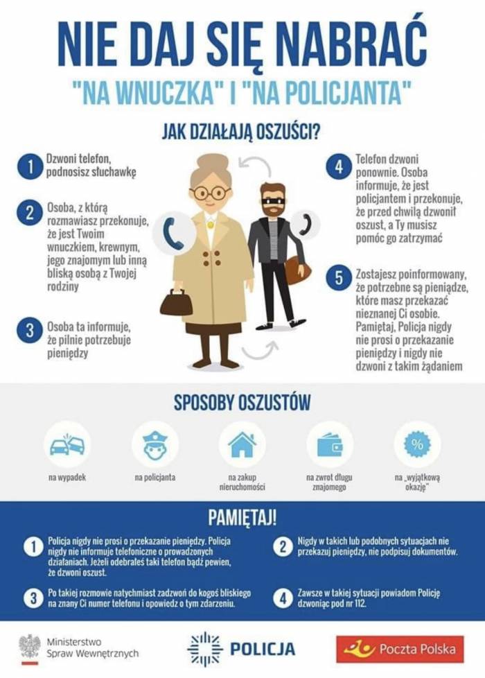 Seniorze nie daj się nabrać