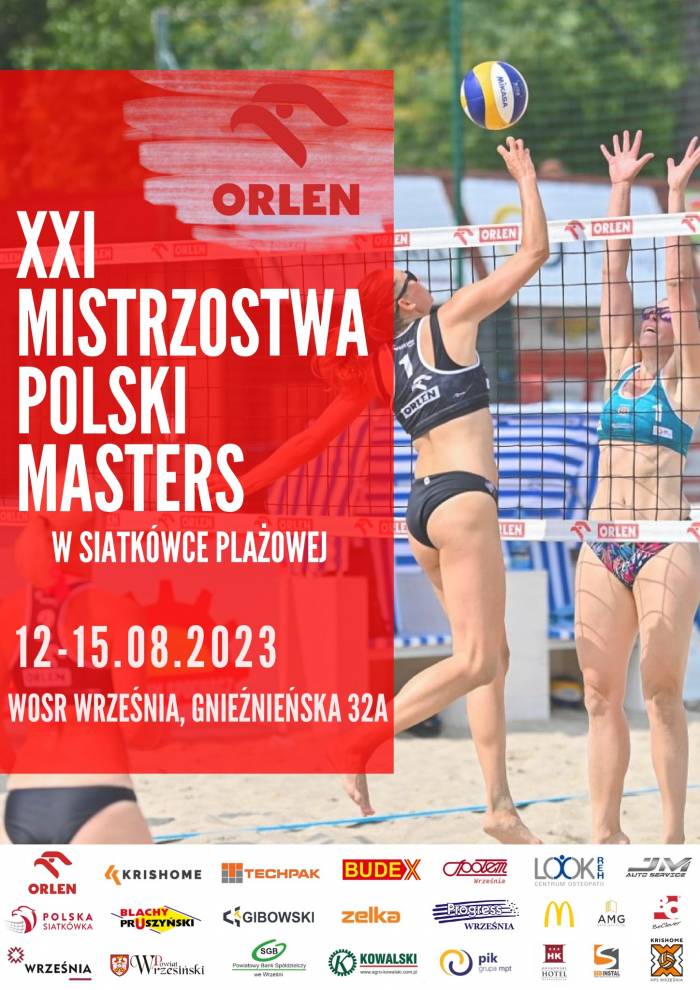 XXI Mistrzostwa Polski Master w Siatkówce Plażowej we Wrześni
