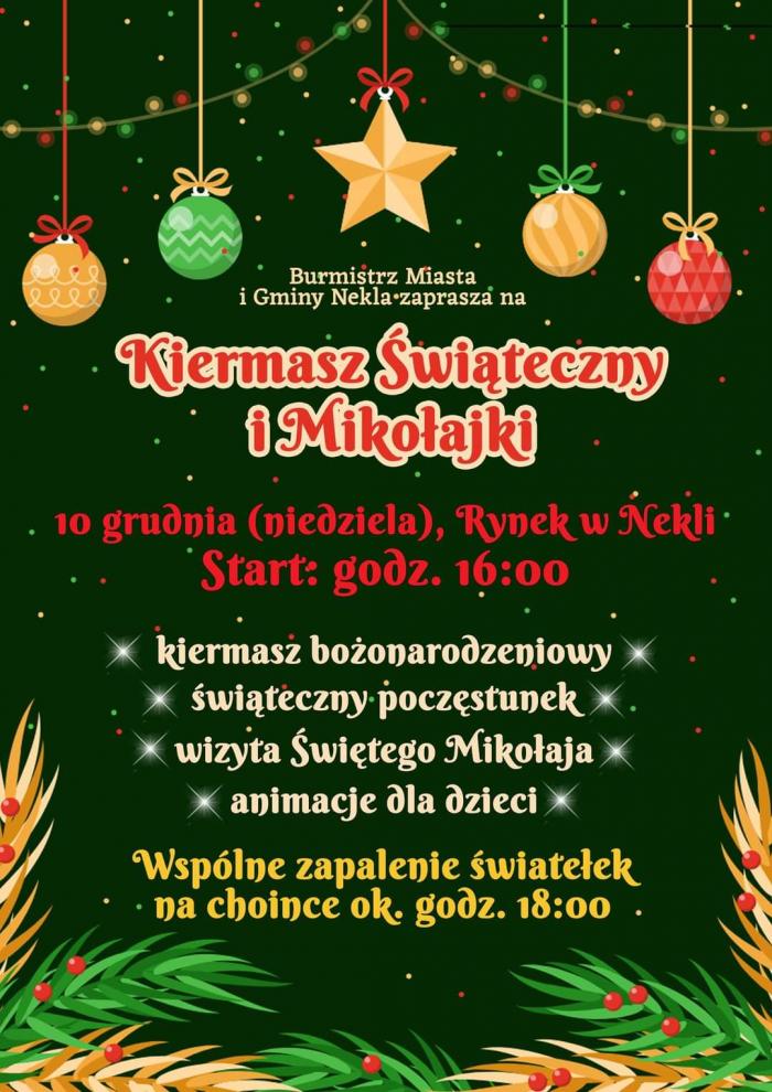 Świąteczny Kiermasz w Nekli 
