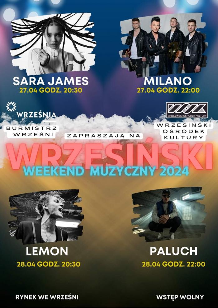 Wrzesiński Weekend Muzyczny 2024