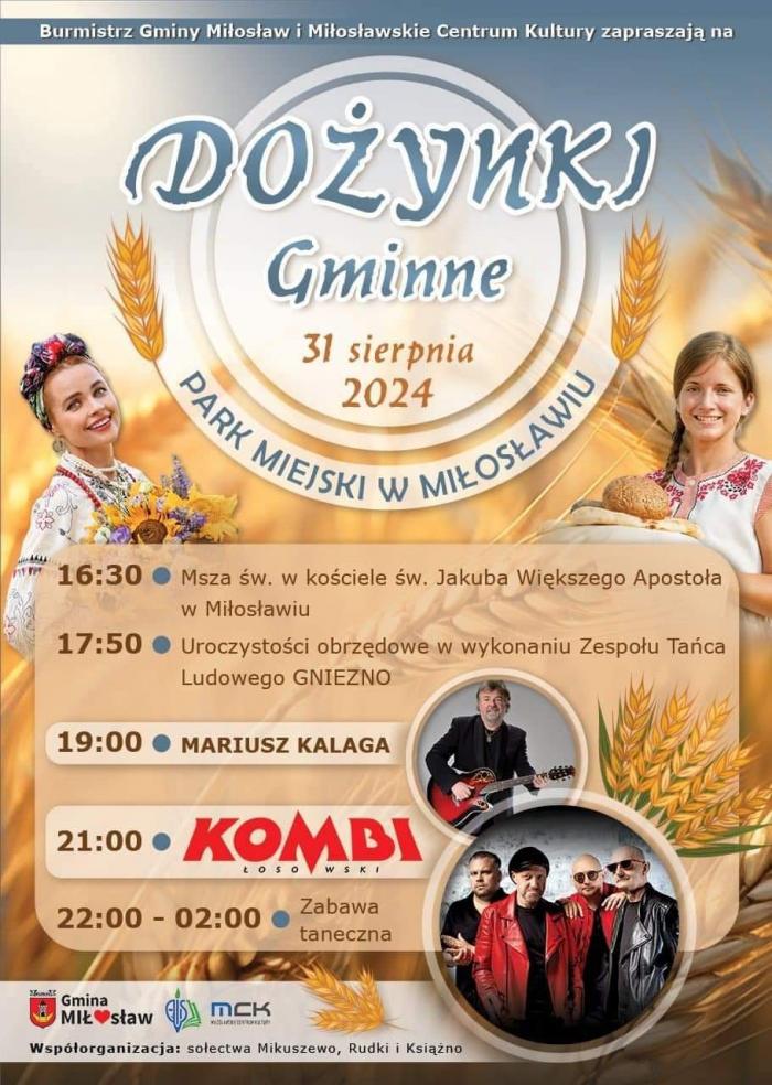Dożynki w Miłosławiu 