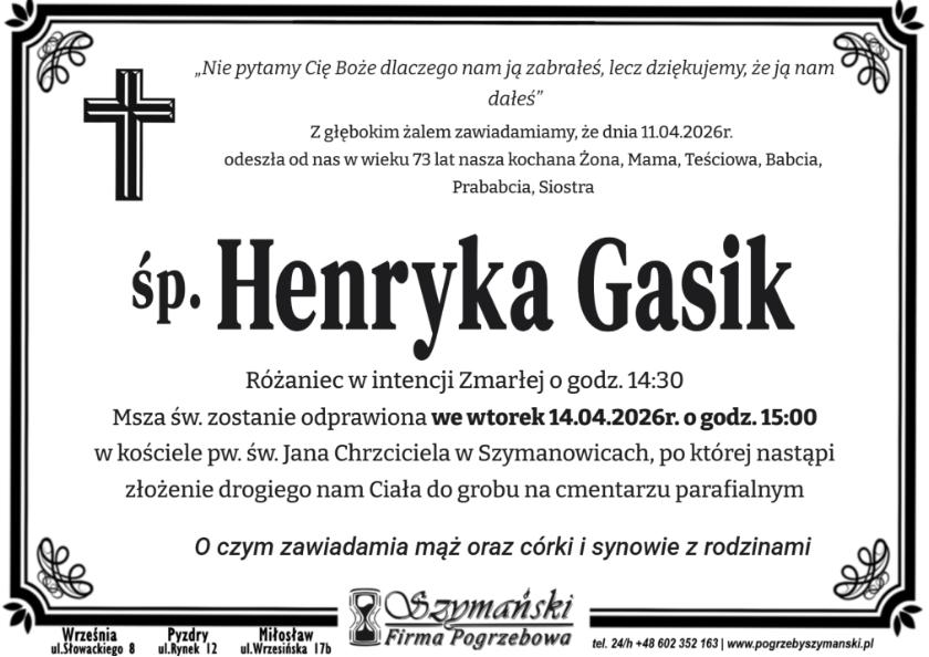 Henryka Gasik