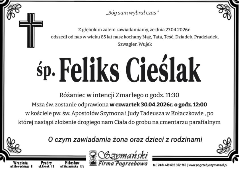 Feliks  Cieślak