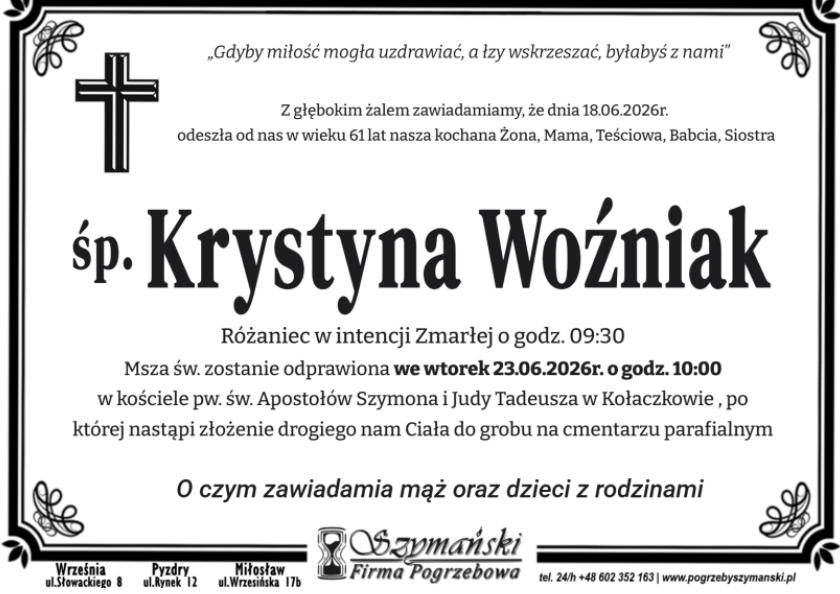 Krystyna  Woźniak 