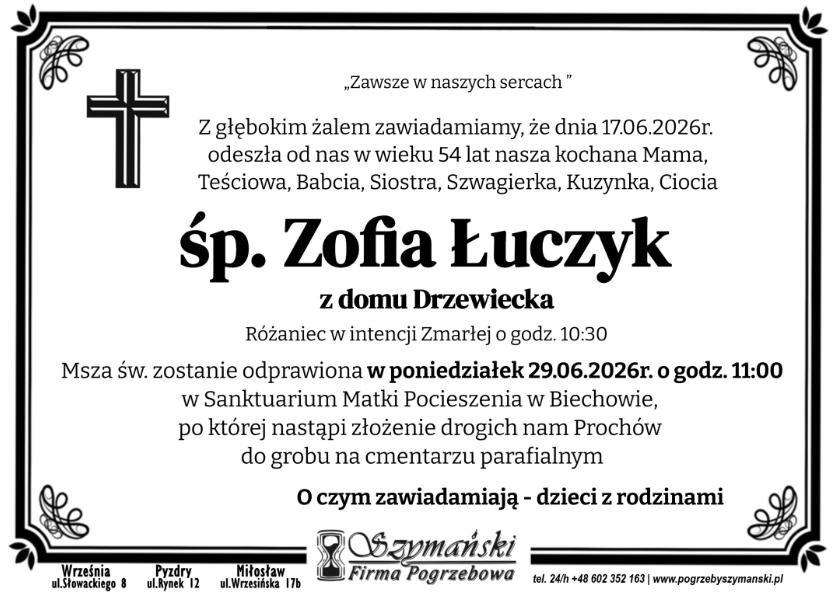 Zofia Łuczyk 