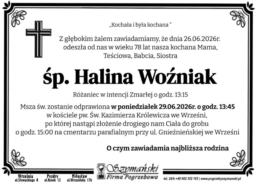 Halina  Woźniak 